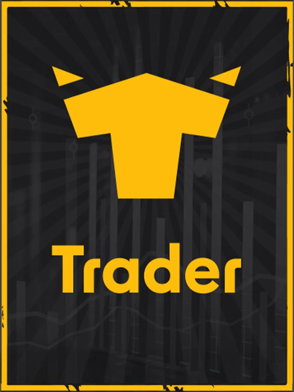 Juego temático de mercado con estilo tenso y estratégico